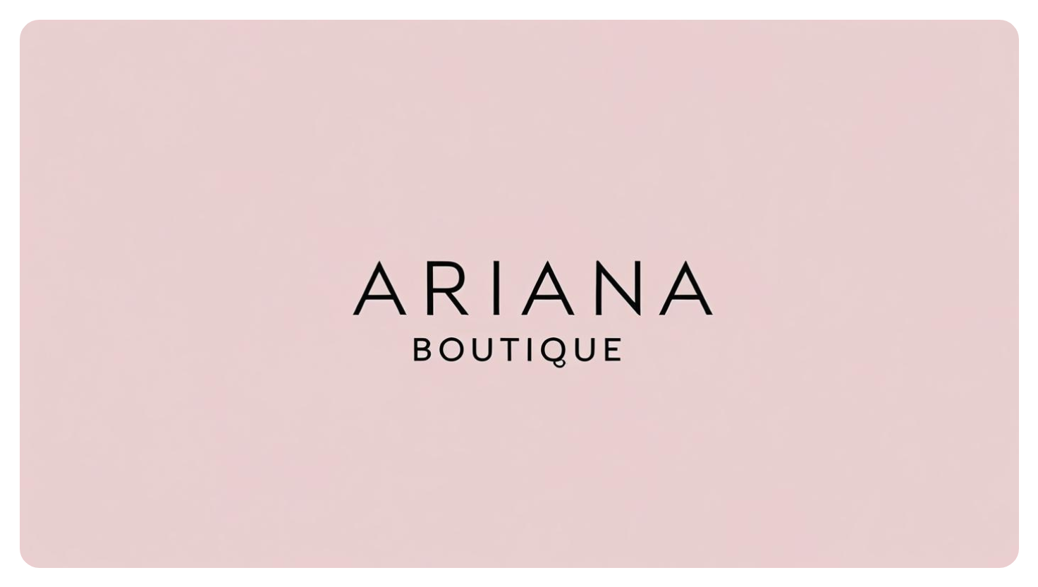 ARIANA BOUTIQUE - strona główna